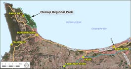 Locality Map Meelup Park