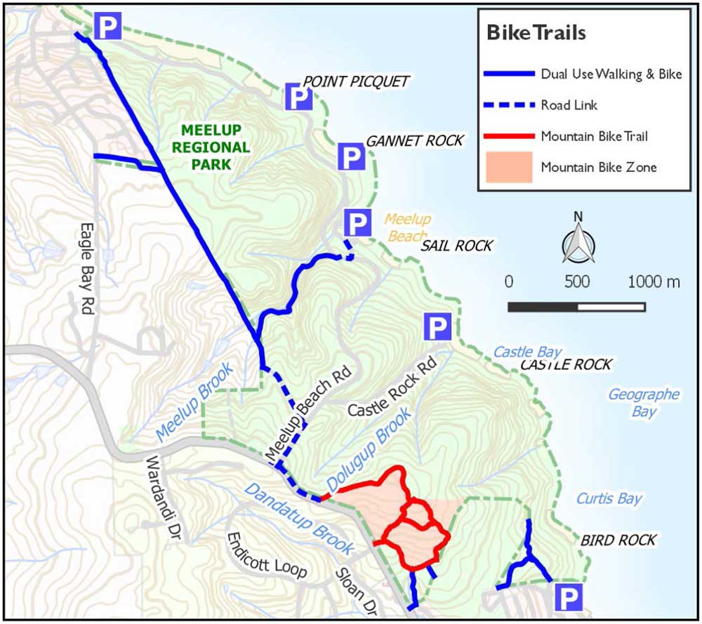 Meelup Park Mountain Bike Trails v2