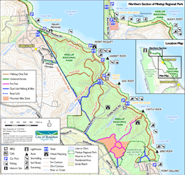 Meelup Regional Park Trails Map